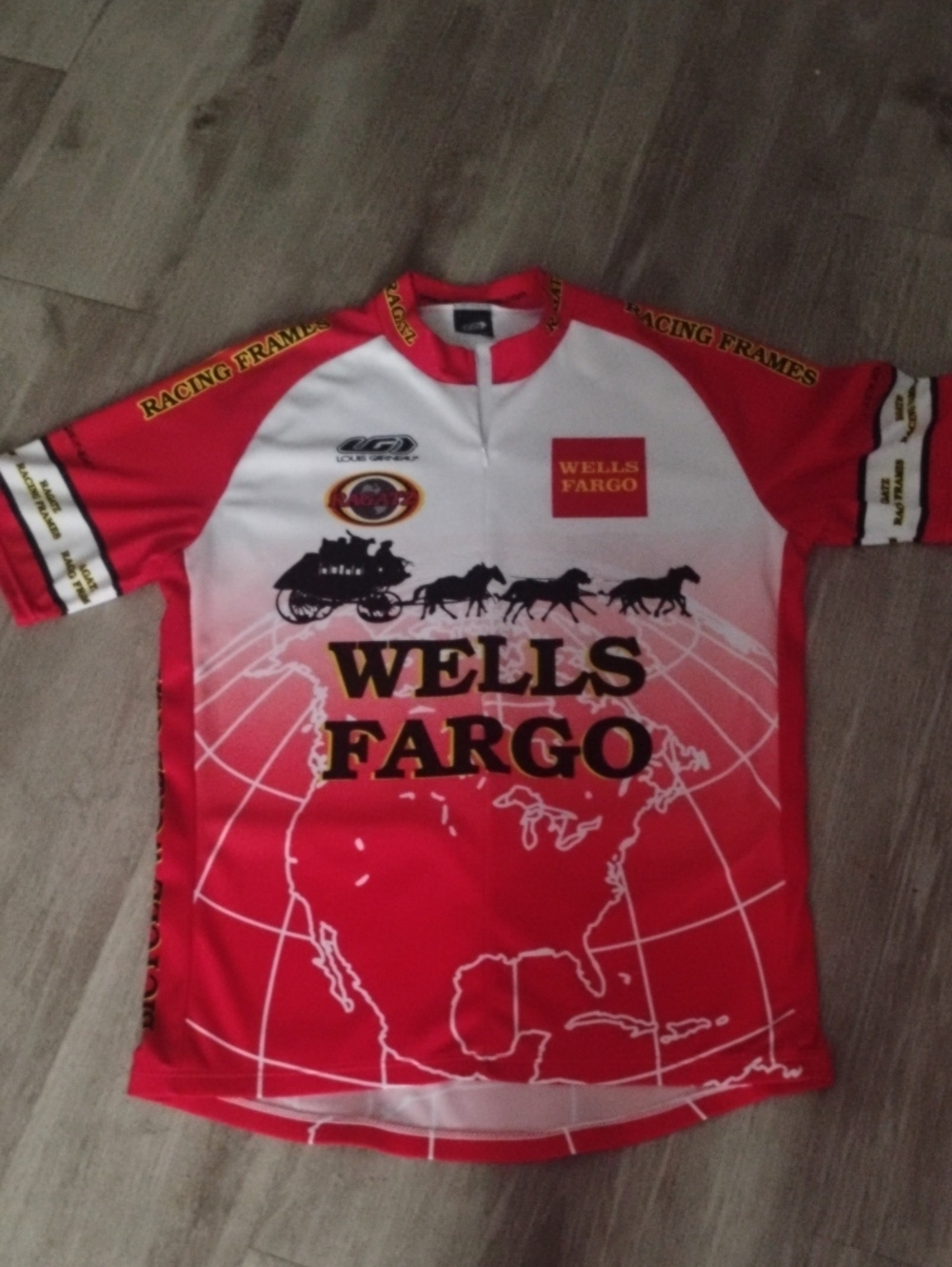Limited Edition WellsFargo cyclingSport Jersey😍♥️✨